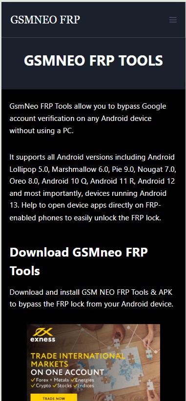 GsmNeo FRP Tools 1